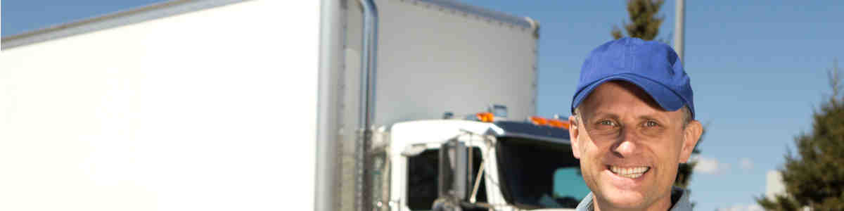 Happy Truck Driver